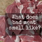 What does bad meat smell like Square