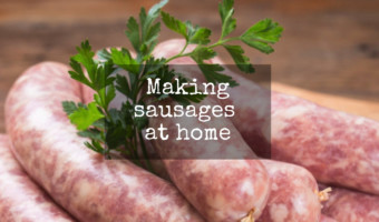 Making sausages at home
